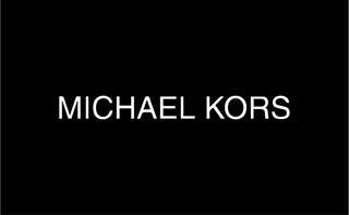 Michael Kors logo on black background