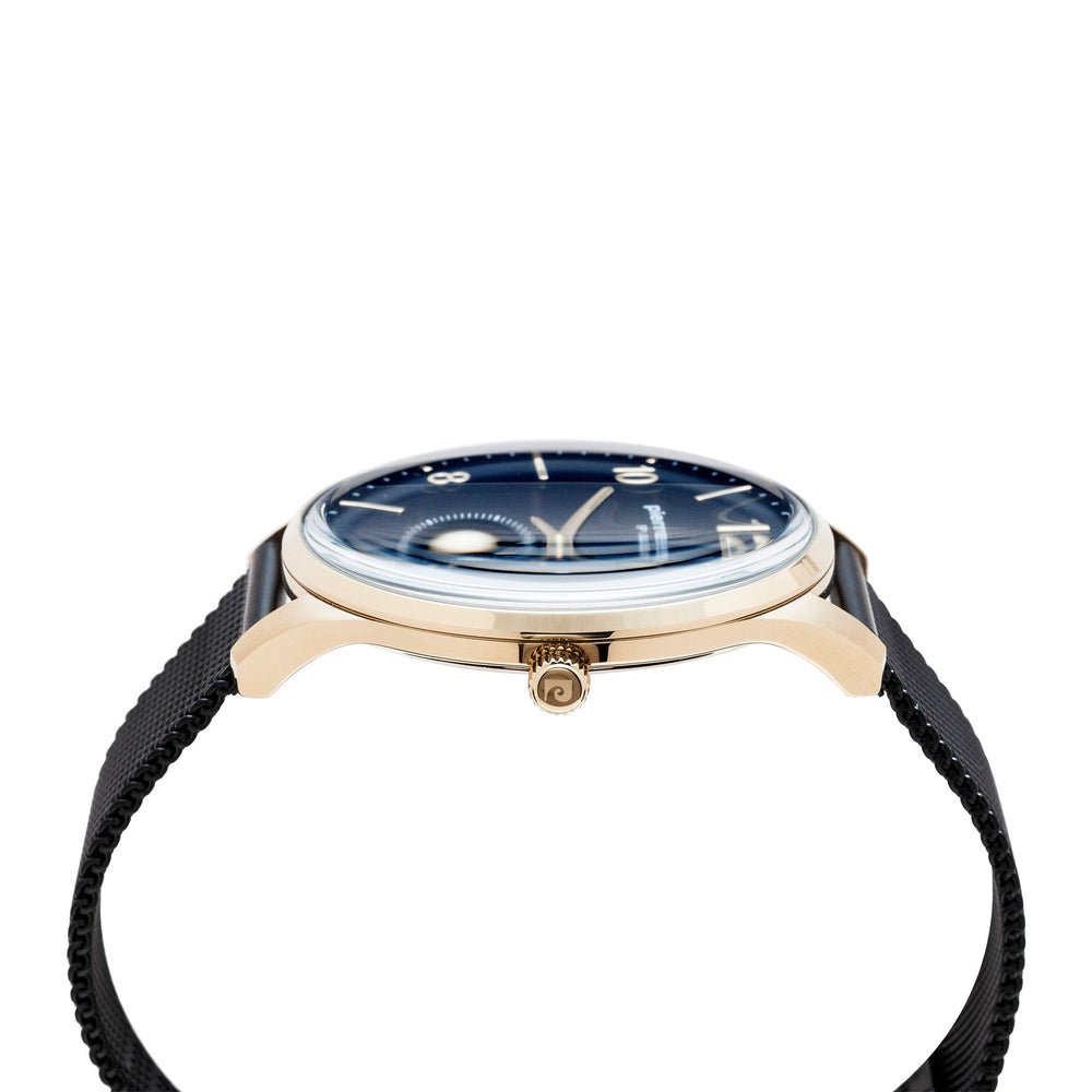 Pierre Cardin Pc902671f127 Elegant Luxury - Men's Stainless Steel Black Dial Watch by i-watch
