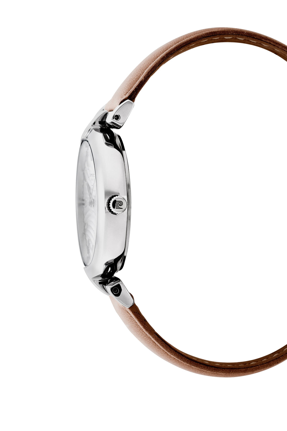 Pierre Cardin Women's Watch With Silver Stainless Steel Case And Rose Leather Band by i-watch