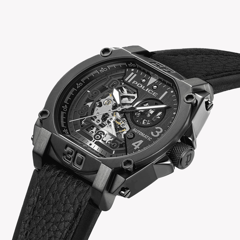 Police Men's Black Automatic Watch | Model Pewge0040003