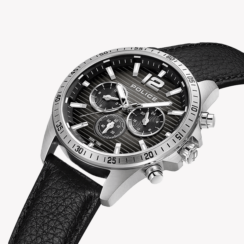 Police Men's Stainless Steel Black Watch | Pewgf0040101 by i-watch