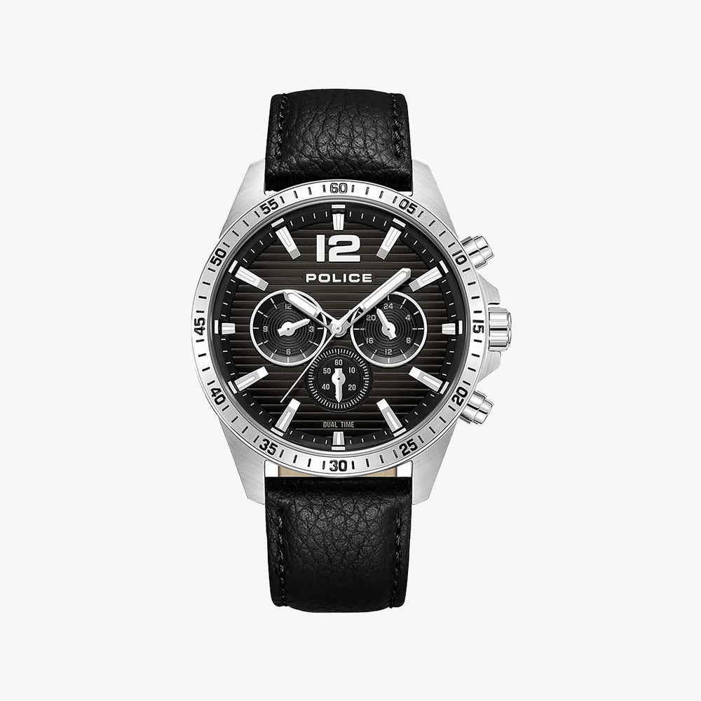 Police Men's Stainless Steel Black Watch | Pewgf0040101 by i-watch