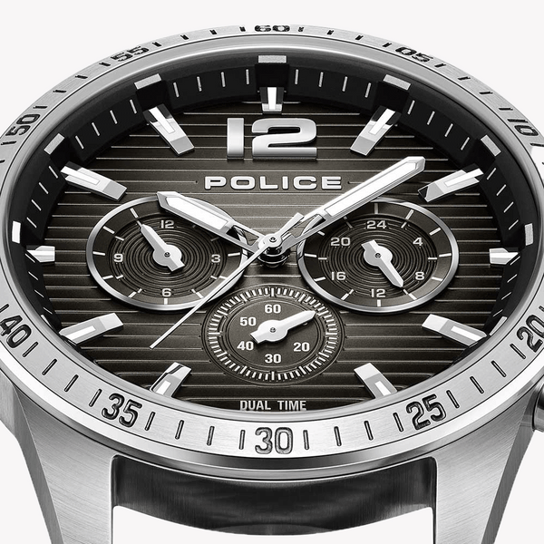 Police Men's Stainless Steel Black Watch | Pewgf0040101 by i-watch