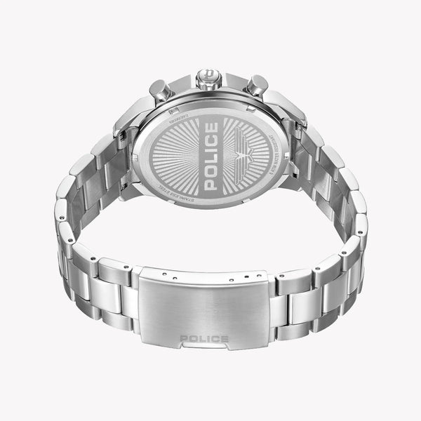 POLICE Men's Stainless Steel Blue Dial Watch | PEWGK0039207 by i-watch