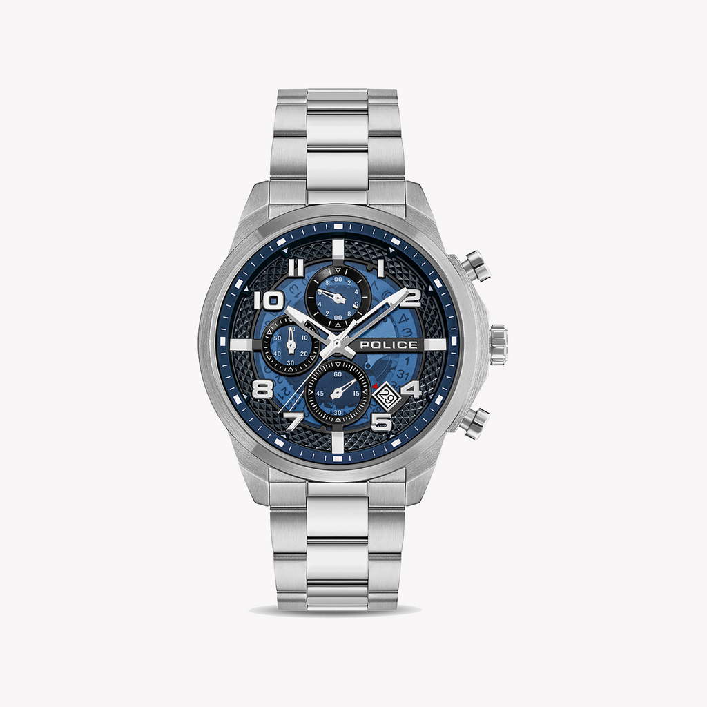Police Men's Silver Stainless Steel | Pewgk0053901
