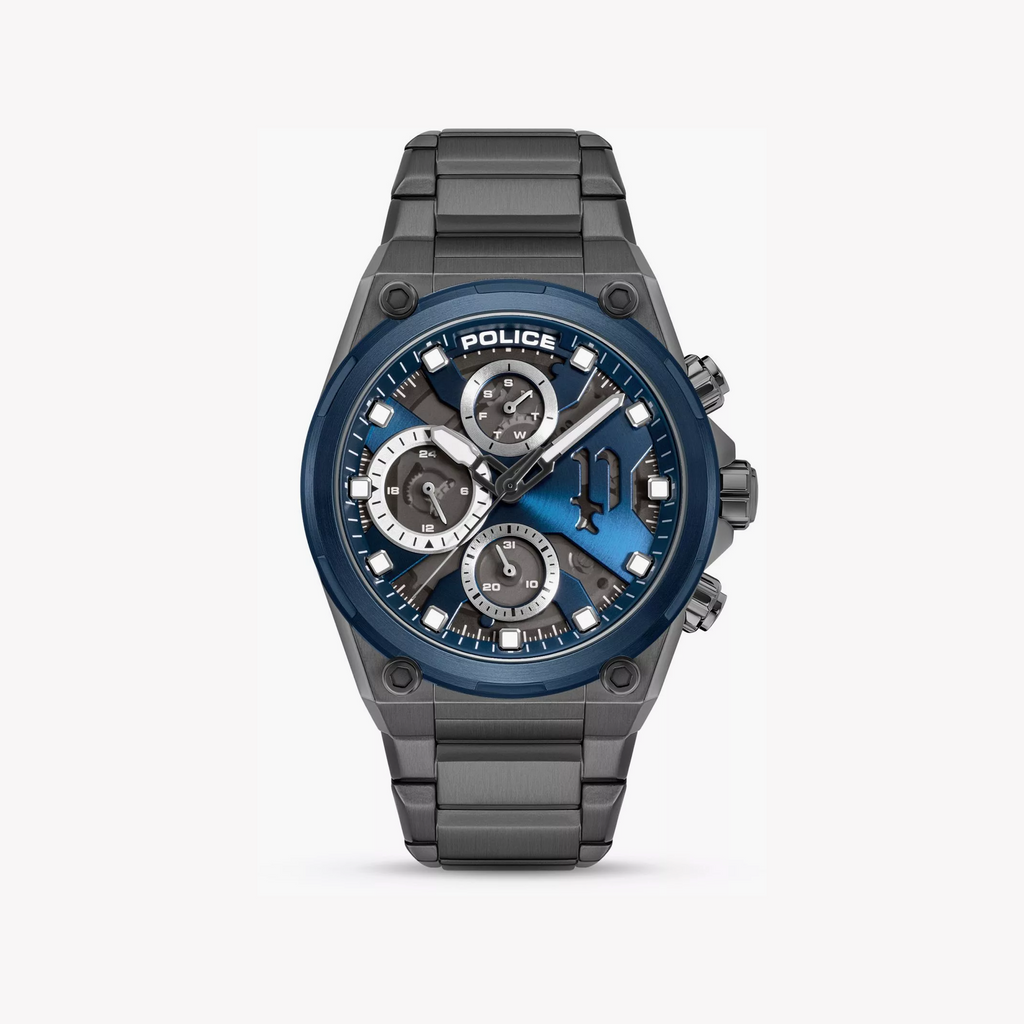 Police Men's Quartz Grey/Multicolor Watch | Pewgk2239107