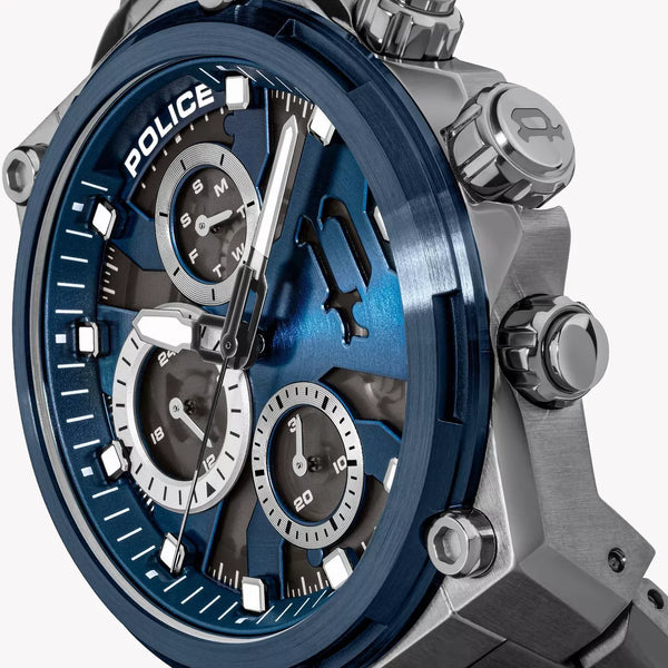 Police Men's Quartz Grey/Multicolor Watch | Pewgk2239107 by i-watch