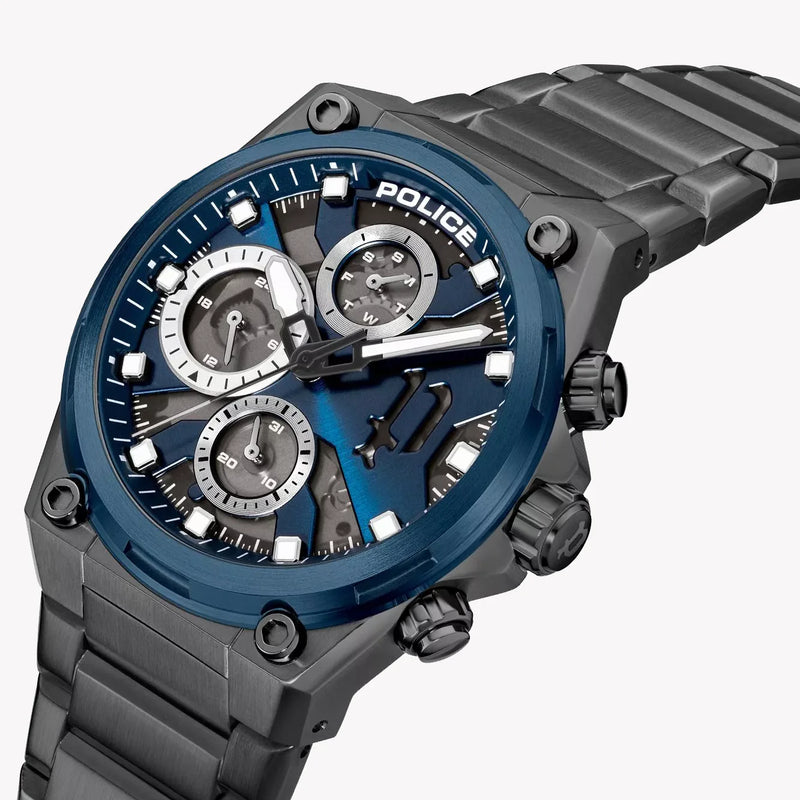 Police Men's Quartz Grey/Multicolor Watch | Pewgk2239107 by i-watch