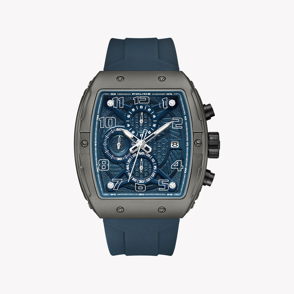 Police Men's Stainless Steel/Black Watch | Pewgo0063102