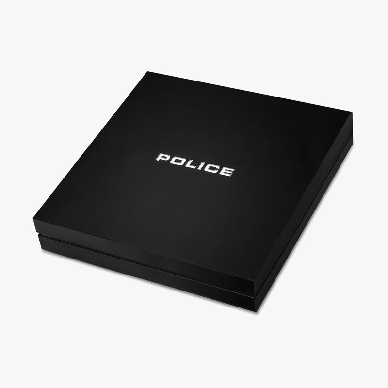 POLICE Men's Black & Blue Silicone Watch | PEWGO00777X0 by i-watch