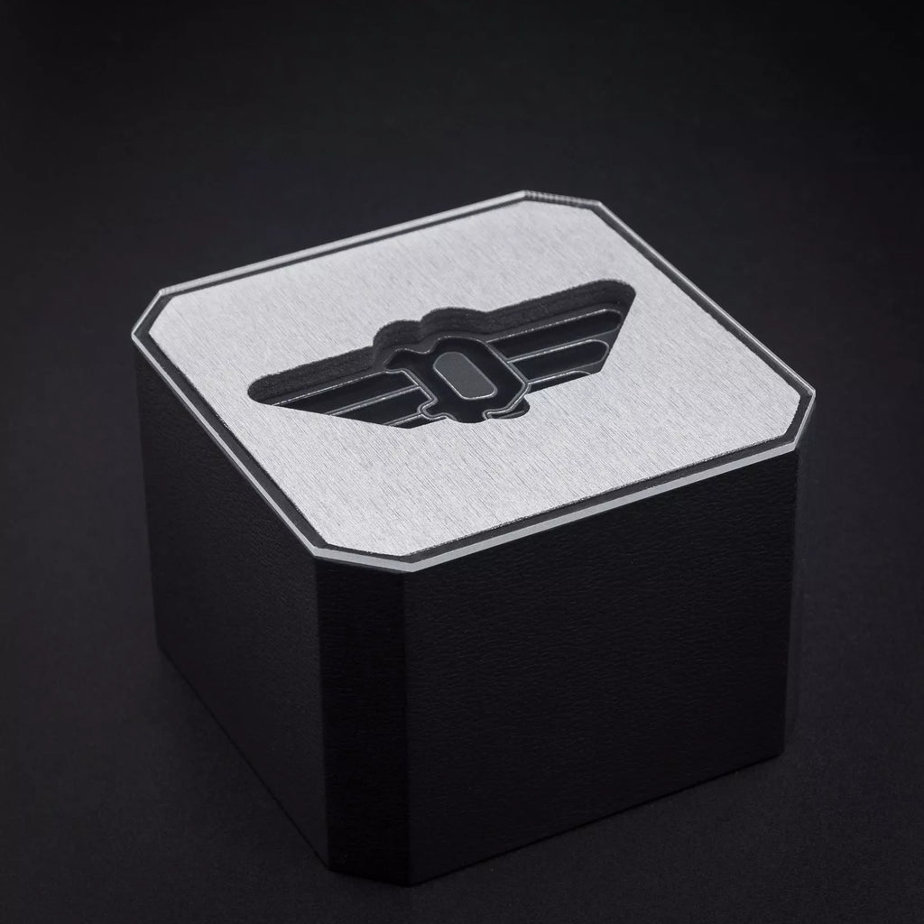 POLICE Men's Silver Stainless Steel & Black Silicone Watch | PEWGQ0054301