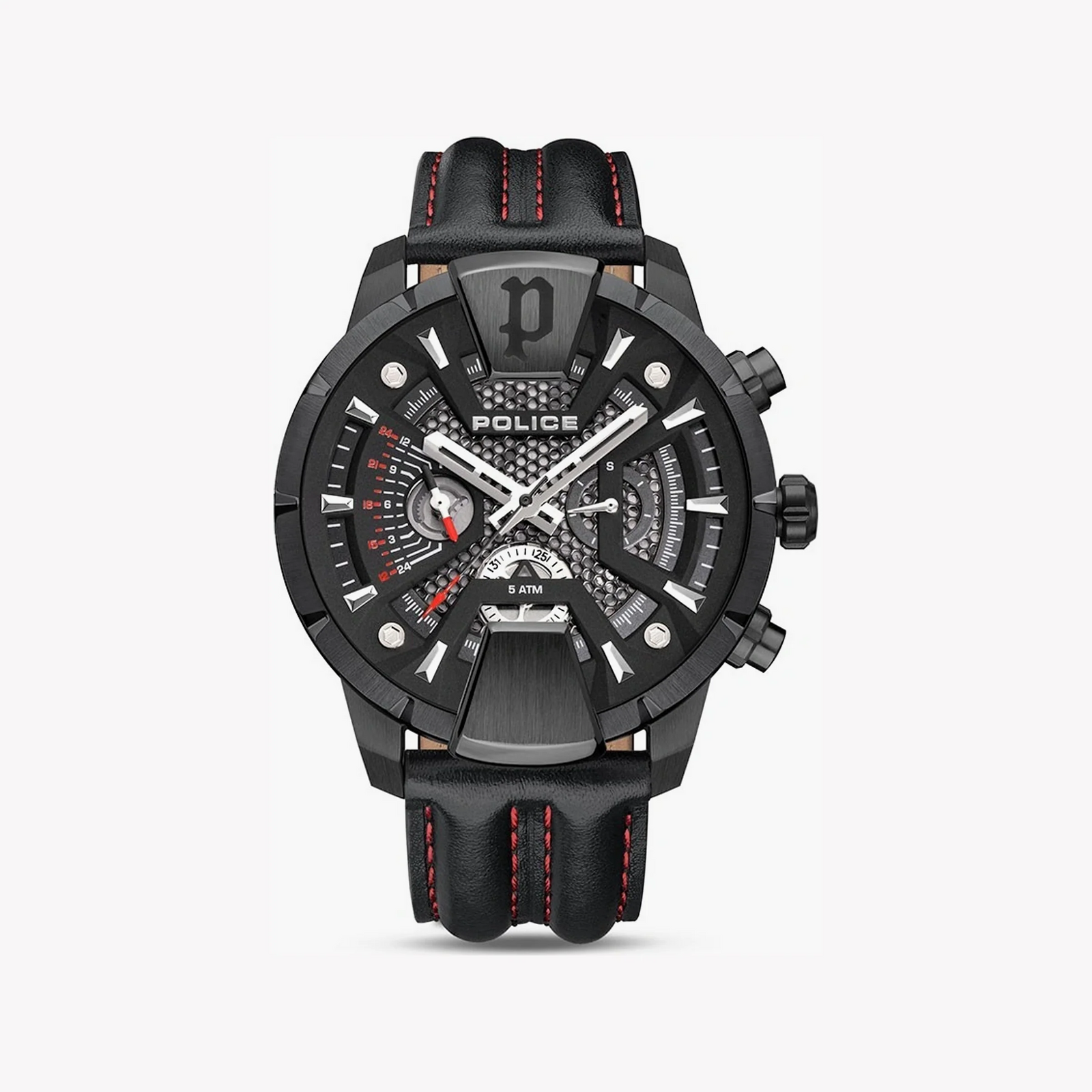 Police Men's Black Stainless Steel Watch | Pewjf2203710 by i-watch