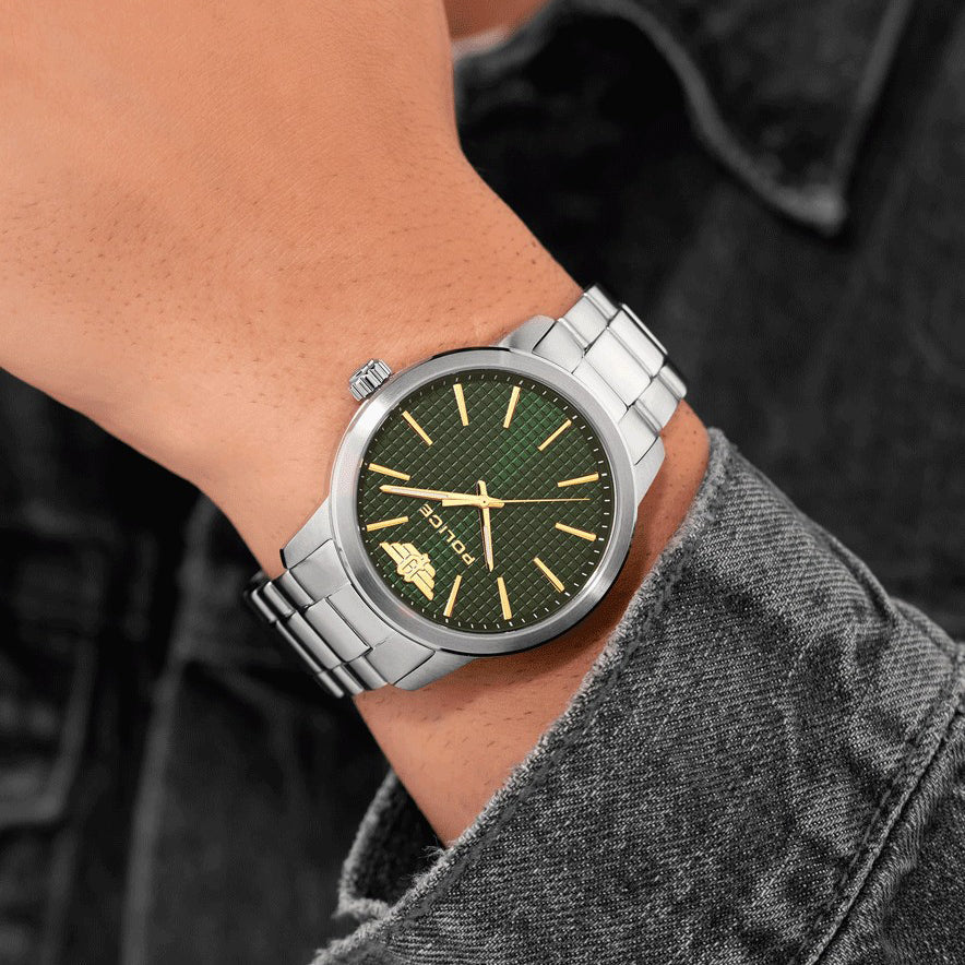 Police Men's Silver Stainless Steel | Pewjg0018401 by i-watch