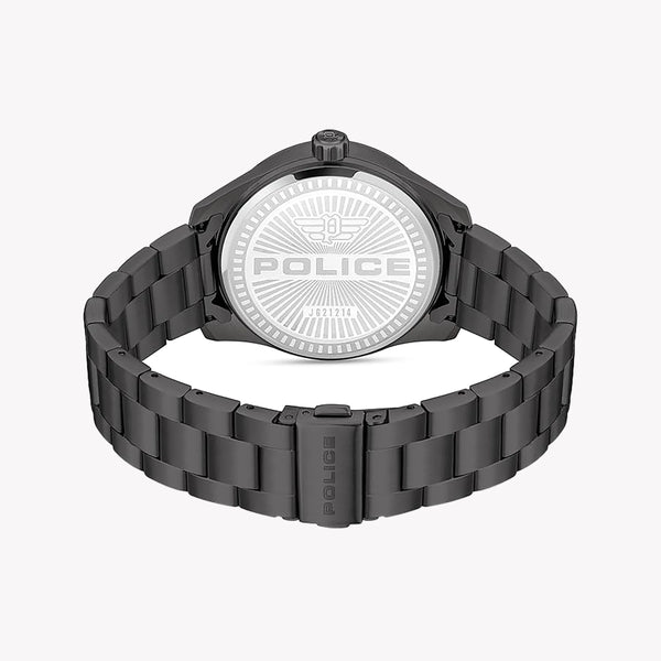 POLICE Men's Black Stainless Steel Watch | Model PEWJG2121405 by i-watch