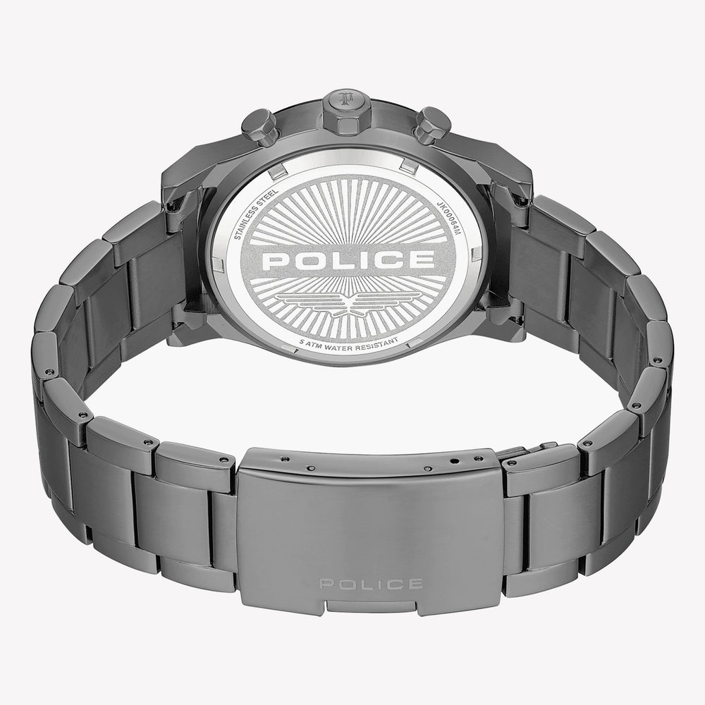 Police Knotty Gunmetal Skeleton Dial Men's Watch PEWJK0006407M