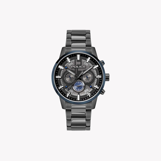 POLICE Men's Grey Stainless Steel Watch | PEWJK2003440M
