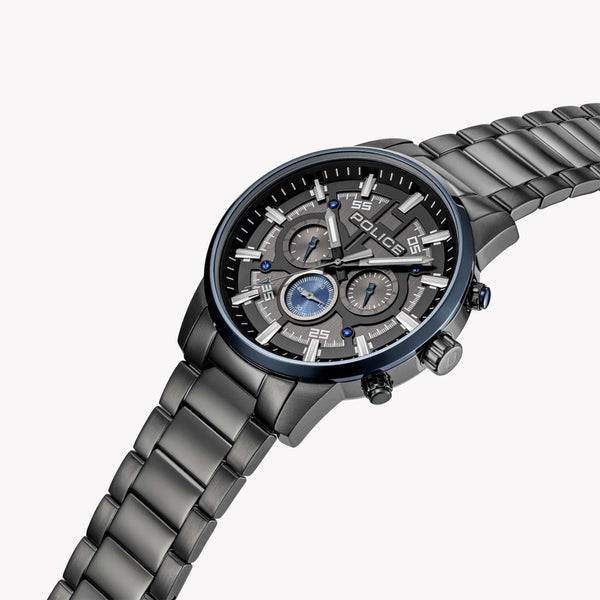 POLICE Men's Grey Stainless Steel Watch | PEWJK2003440M by i-watch