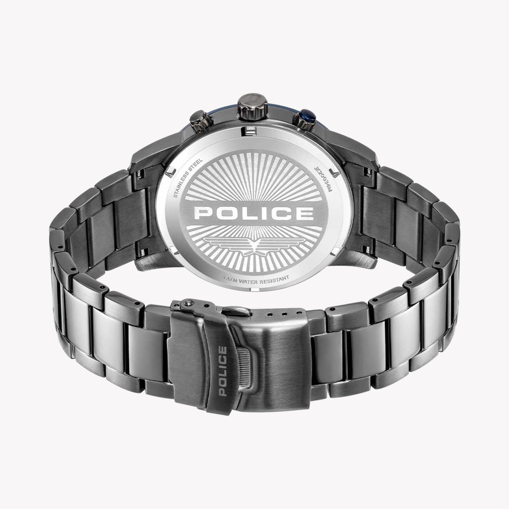 POLICE Men's Grey Stainless Steel Watch | PEWJK2003440M