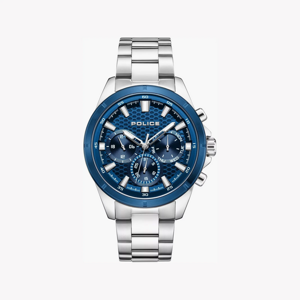 Police Men's Silver Stainless Steel Watch | Pewjk2204109 by i-watch