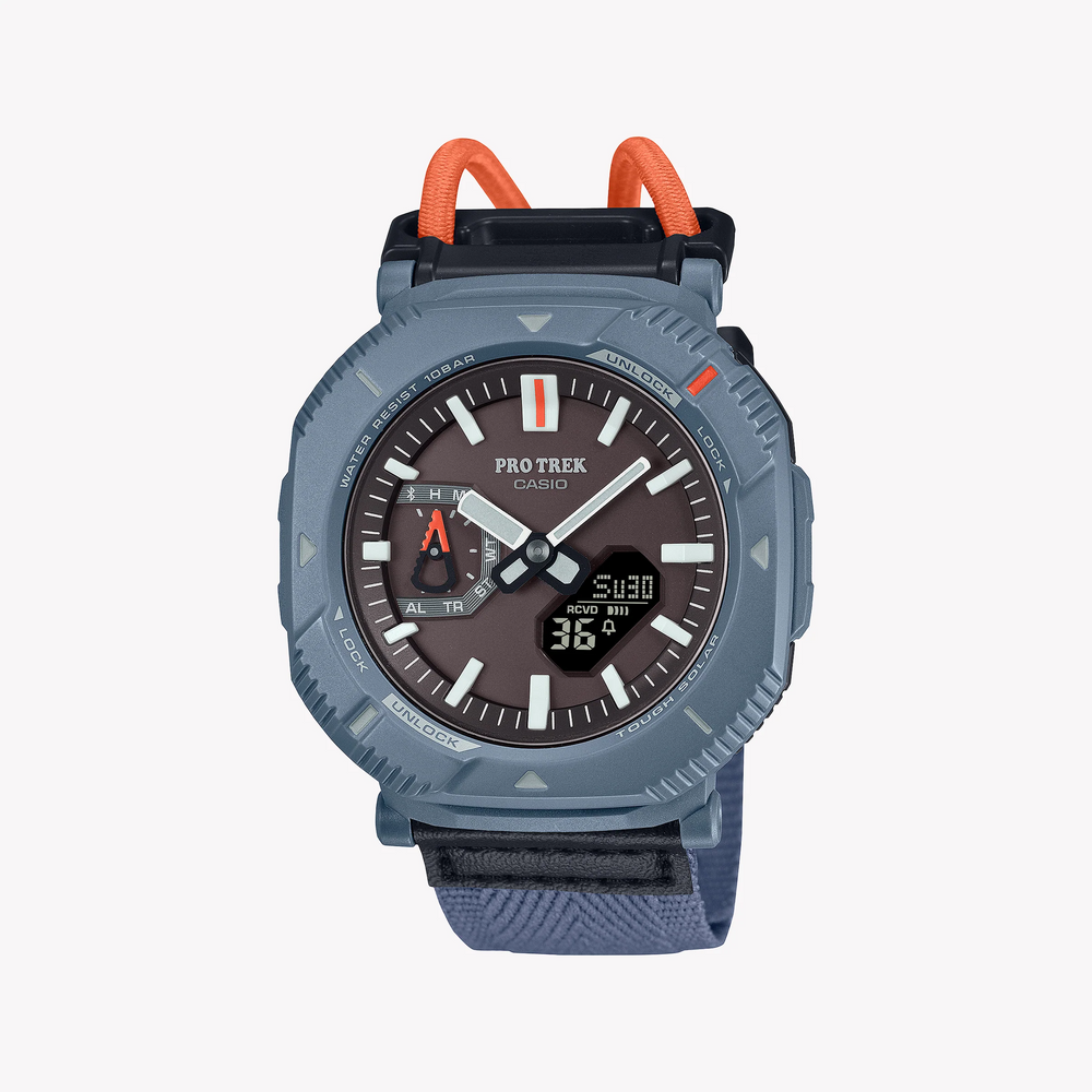 Casio Men's Dark Blue Resin/Fabric | Prj-B001b-2er by i-watch