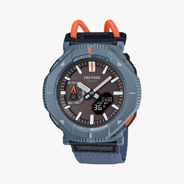 Casio Men's Dark Blue Resin/Fabric | Prj-B001b-2er by i-watch