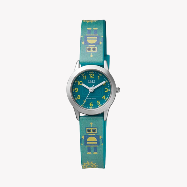 Q&Q Kids Green Unisex Watch, Green Dial | QC29J335Y