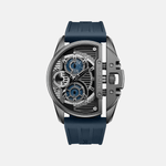 POLICE PEWGQ2203604 - MASTERFUL STYLE & RELIABILITY Men's Watch with Grey Dial and Blue Band