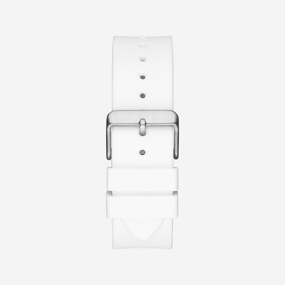 Guess Watches Men's White Silicone Watch, Quartz | Gw0203g2 by i-watch