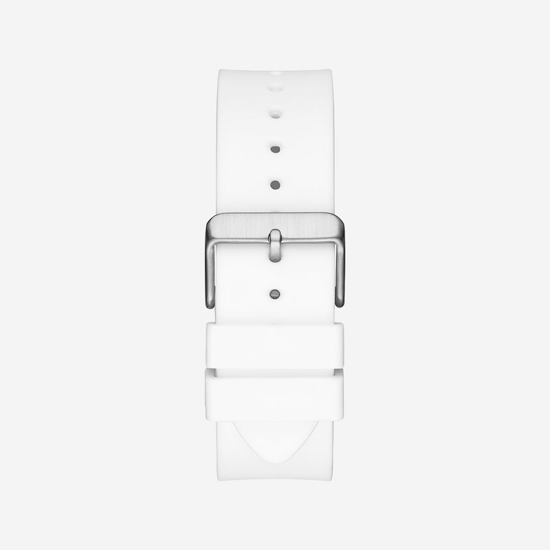 Guess Watches Men's White Silicone Watch, Quartz | Gw0203g2 by i-watch