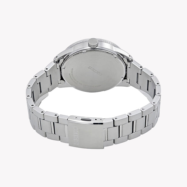 SEIKO Men's Stainless Steel Black Dial Watch | SNE471P1 by i-watch