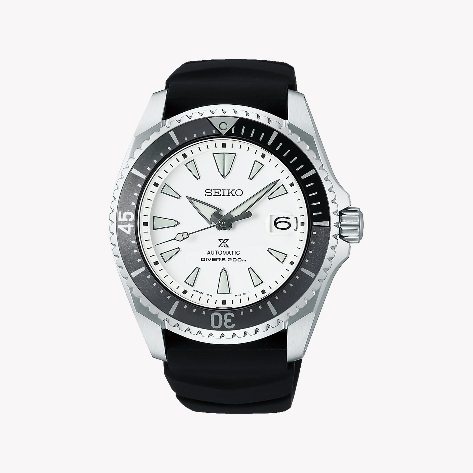 Seiko Men's Stainless Steel, Black Silicone | Spb191j1 by i-watch