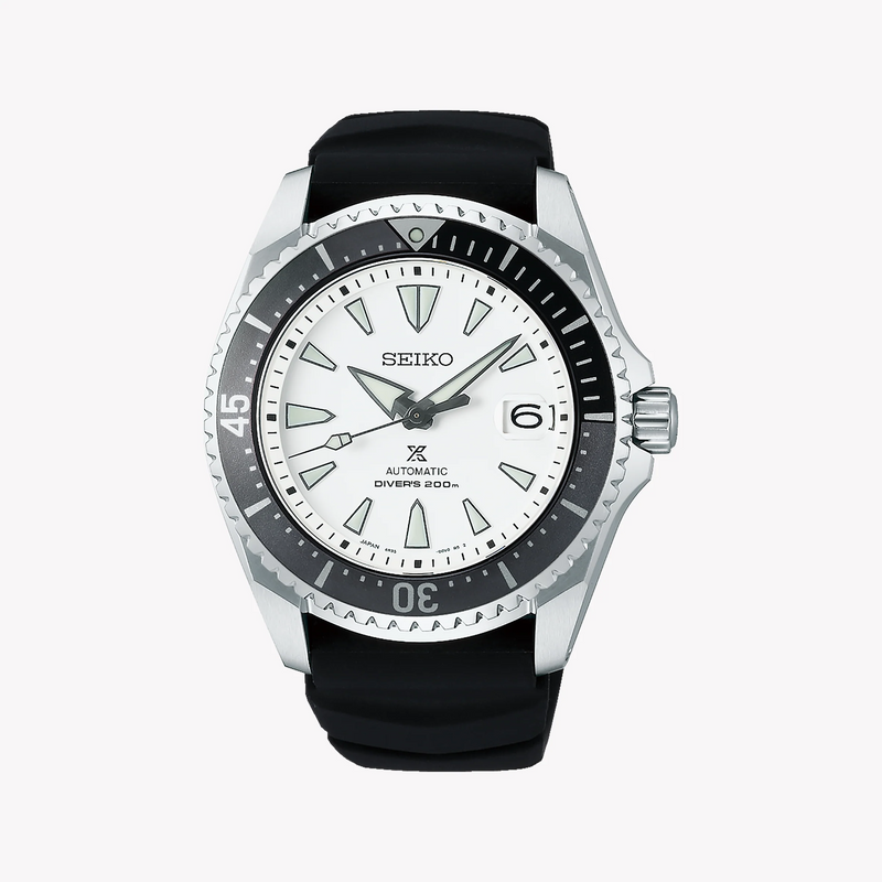 Seiko Men's Stainless Steel, Black Silicone | Spb191j1 by i-watch