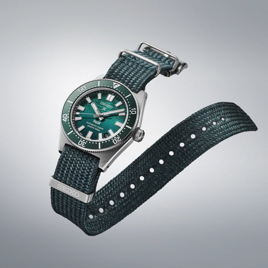 SEIKO Men's Stainless Steel Green Dial Watch | SPB501J1