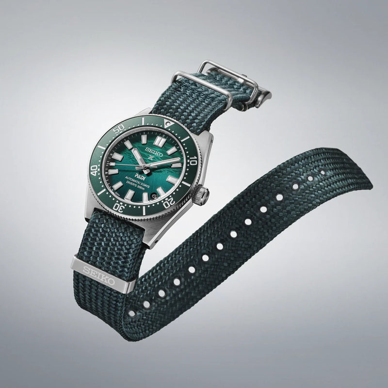 SEIKO Men's Stainless Steel Green Dial Watch | SPB501J1 by i-watch