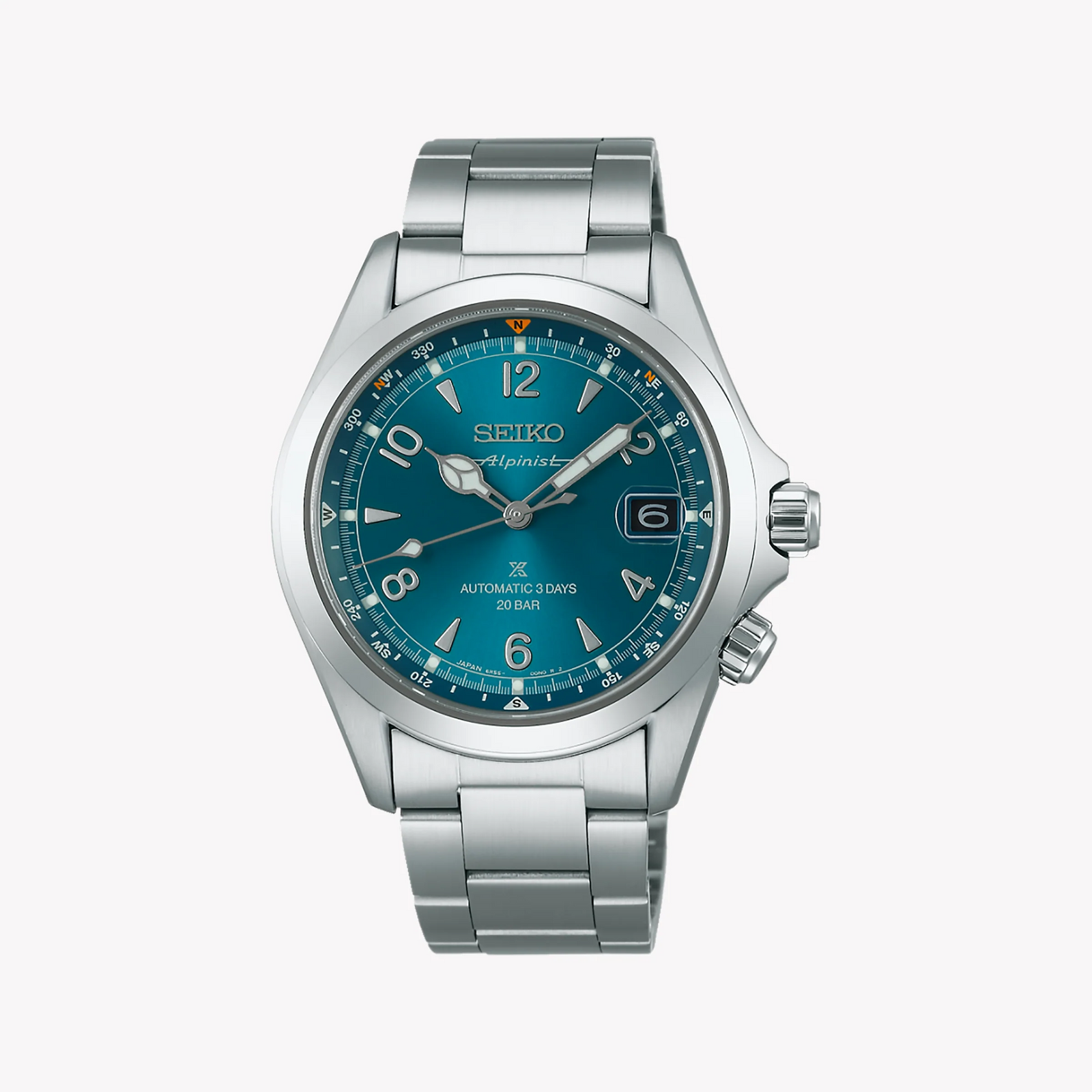 SEIKO Men's Stainless Steel Blue Dial Automatic Watch | SPB503J1 by i-watch