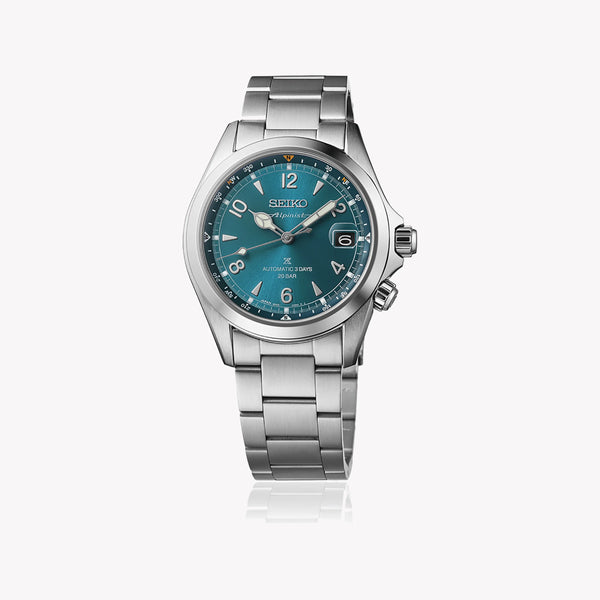 SEIKO Men's Stainless Steel Blue Dial Automatic Watch | SPB503J1 by i-watch