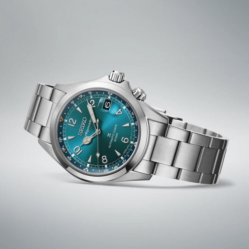 SEIKO Men's Stainless Steel Blue Dial Automatic Watch | SPB503J1 by i-watch