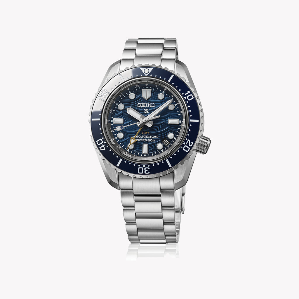 Seiko Men's Stainless Steel Blue Automatic Watch | Spb509j1