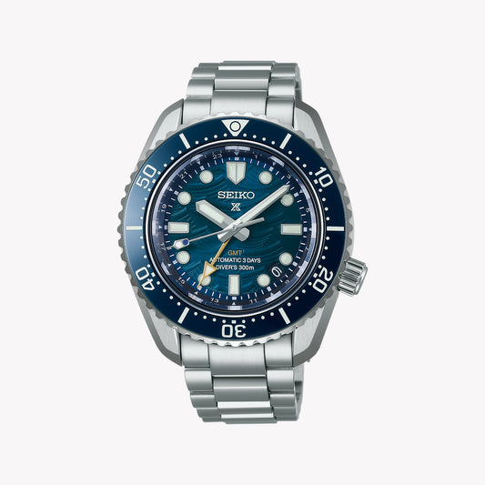 Seiko Men's Stainless Steel Blue Automatic Watch | Spb509j1