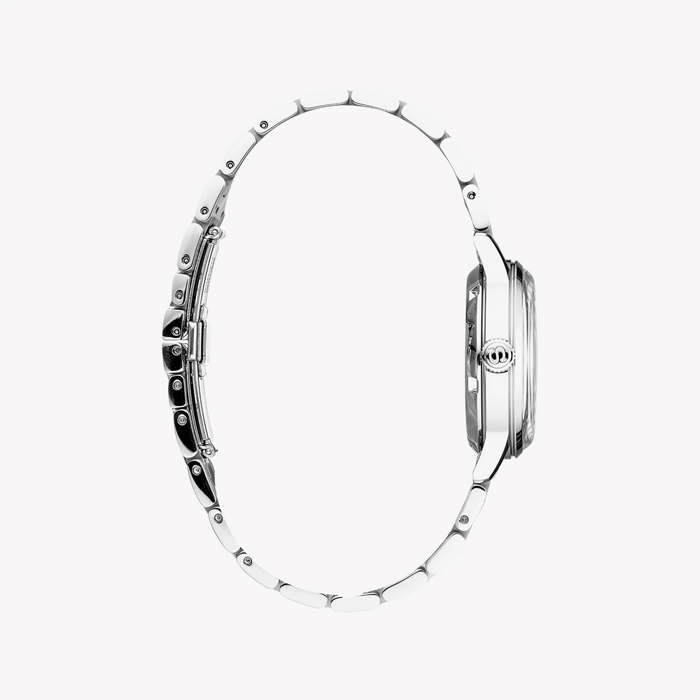 Seiko Women's Silver Stainless Steel, Pink Dial | Srp839j1