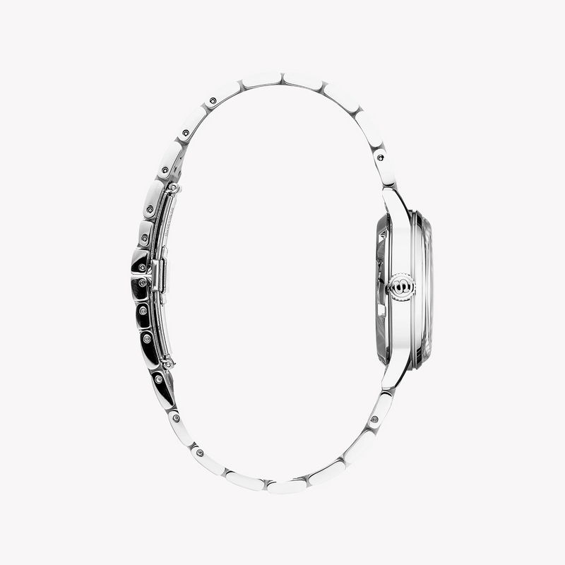 Seiko Women's Silver Stainless Steel, Pink Dial | Srp839j1