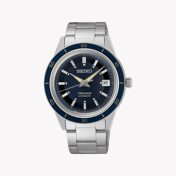 Seiko Men's Stainless Steel, Silver/Black | Srpg05j1 by i-watch