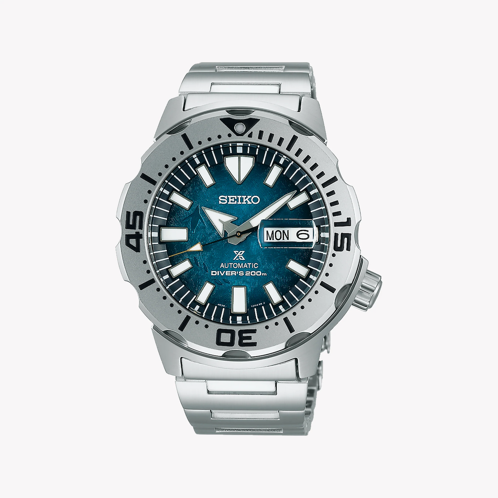 Seiko Men's Stainless Steel, Silver/Blue | Srph75k1 by i-watch