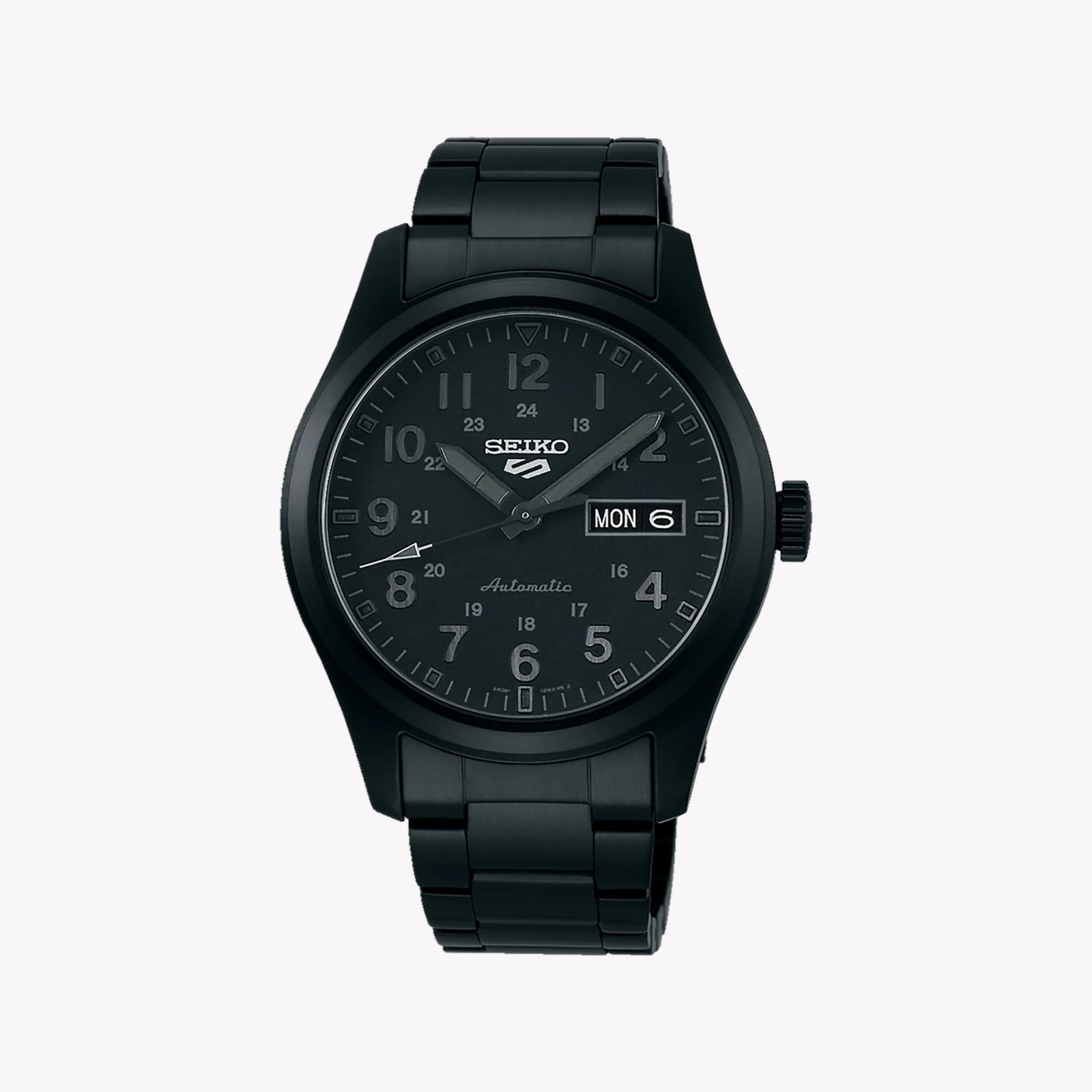 Seiko Men's Stainless Steel Black Automatic Watch | Srpj09k1 by i-watch