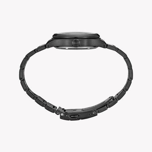 Seiko Men's Stainless Steel Black Automatic Watch | Srpj09k1