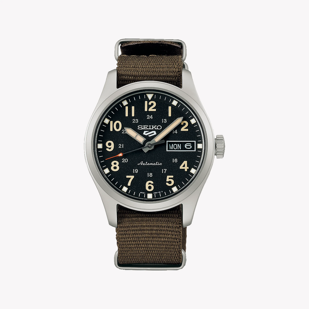 Seiko Unisex Stainless Steel/Brown, Black | Srpj85k1 by i-watch