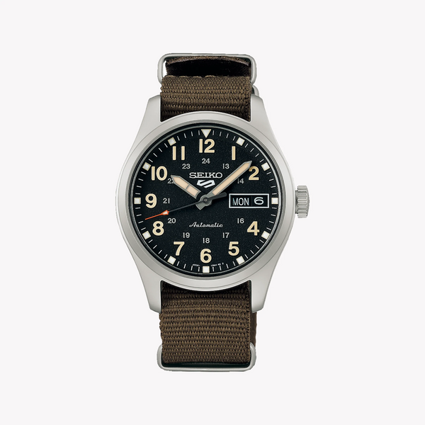 Seiko Unisex Stainless Steel/Brown, Black | Srpj85k1 by i-watch