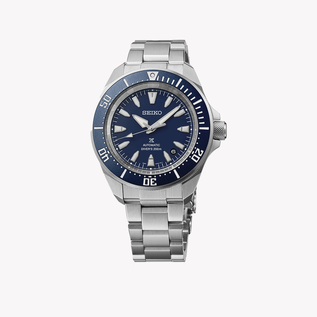 SEIKO Men's Stainless Steel Blue Dial Watch | SRPL51K1