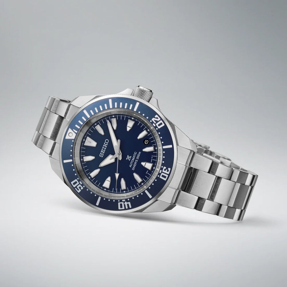 SEIKO Men's Stainless Steel Blue Dial Watch | SRPL51K1 by i-watch