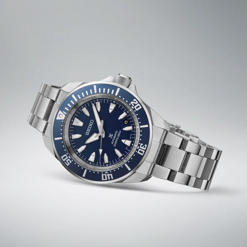 SEIKO Men's Stainless Steel Blue Dial Watch | SRPL51K1 by i-watch